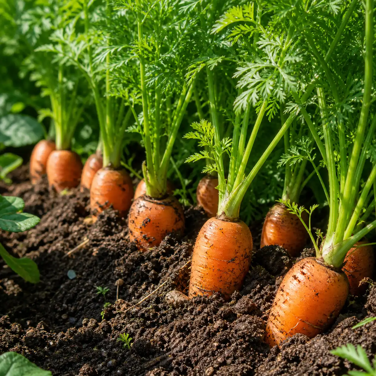carotte du potager