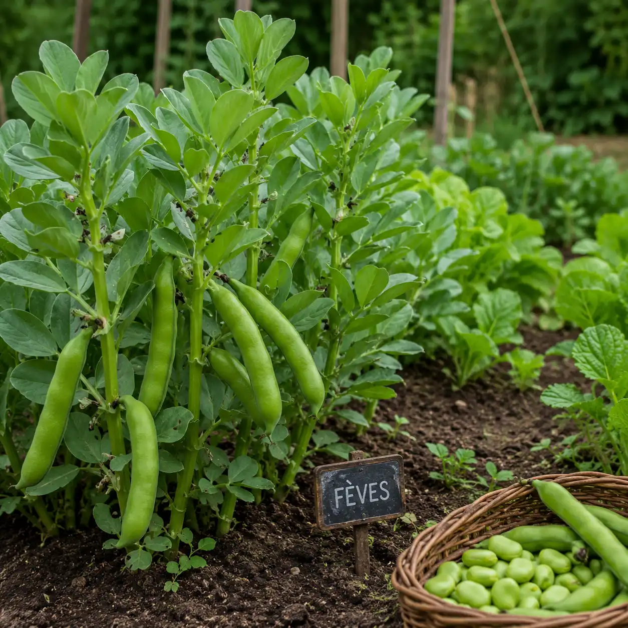 feves du potager