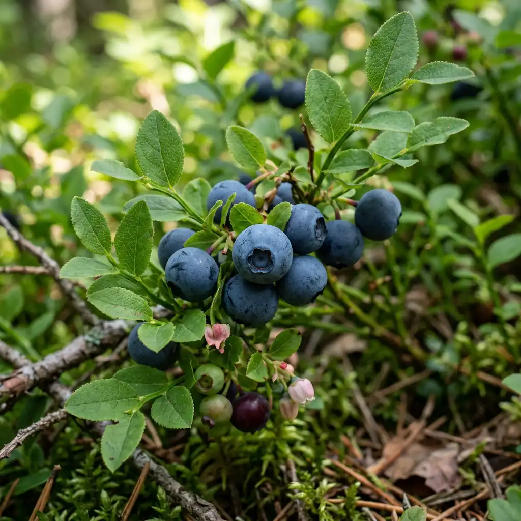 myrtilles du potager