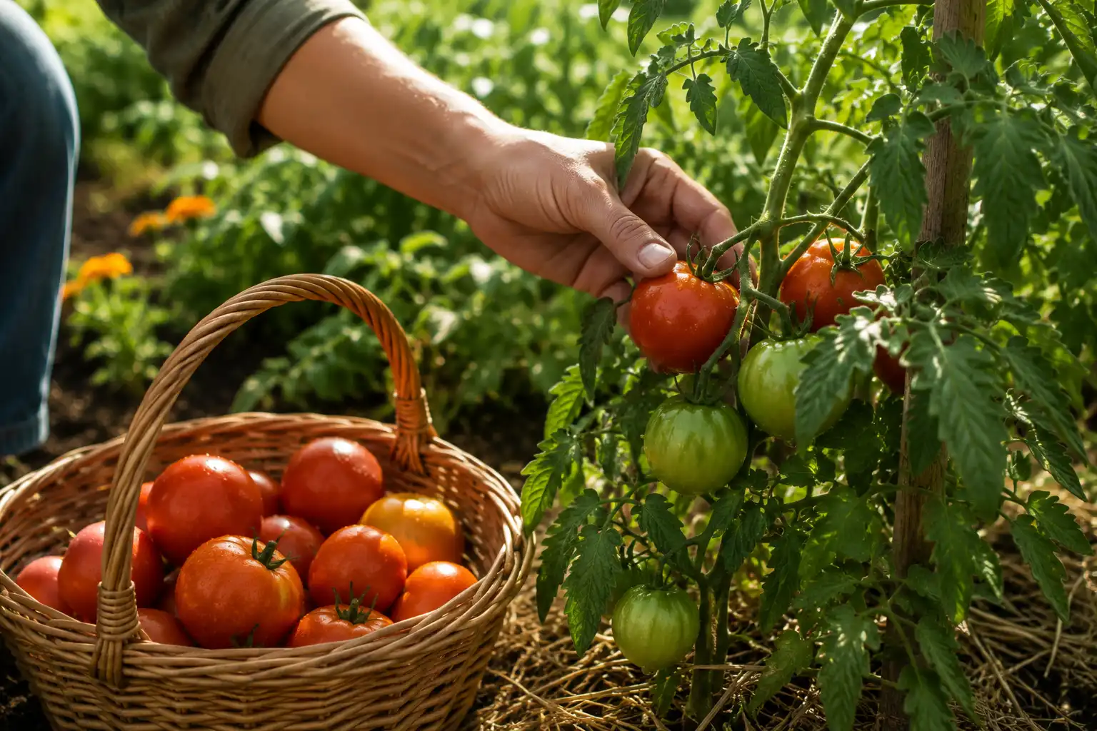 tomates un peu rosees<br />

