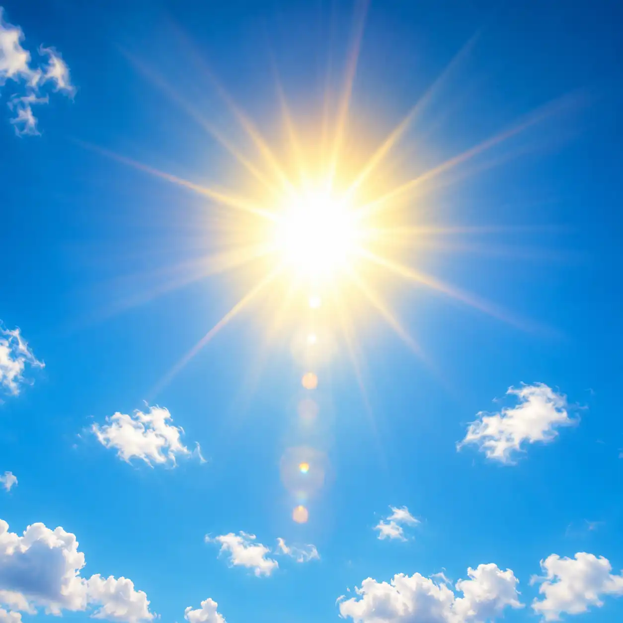 soleil eclatant