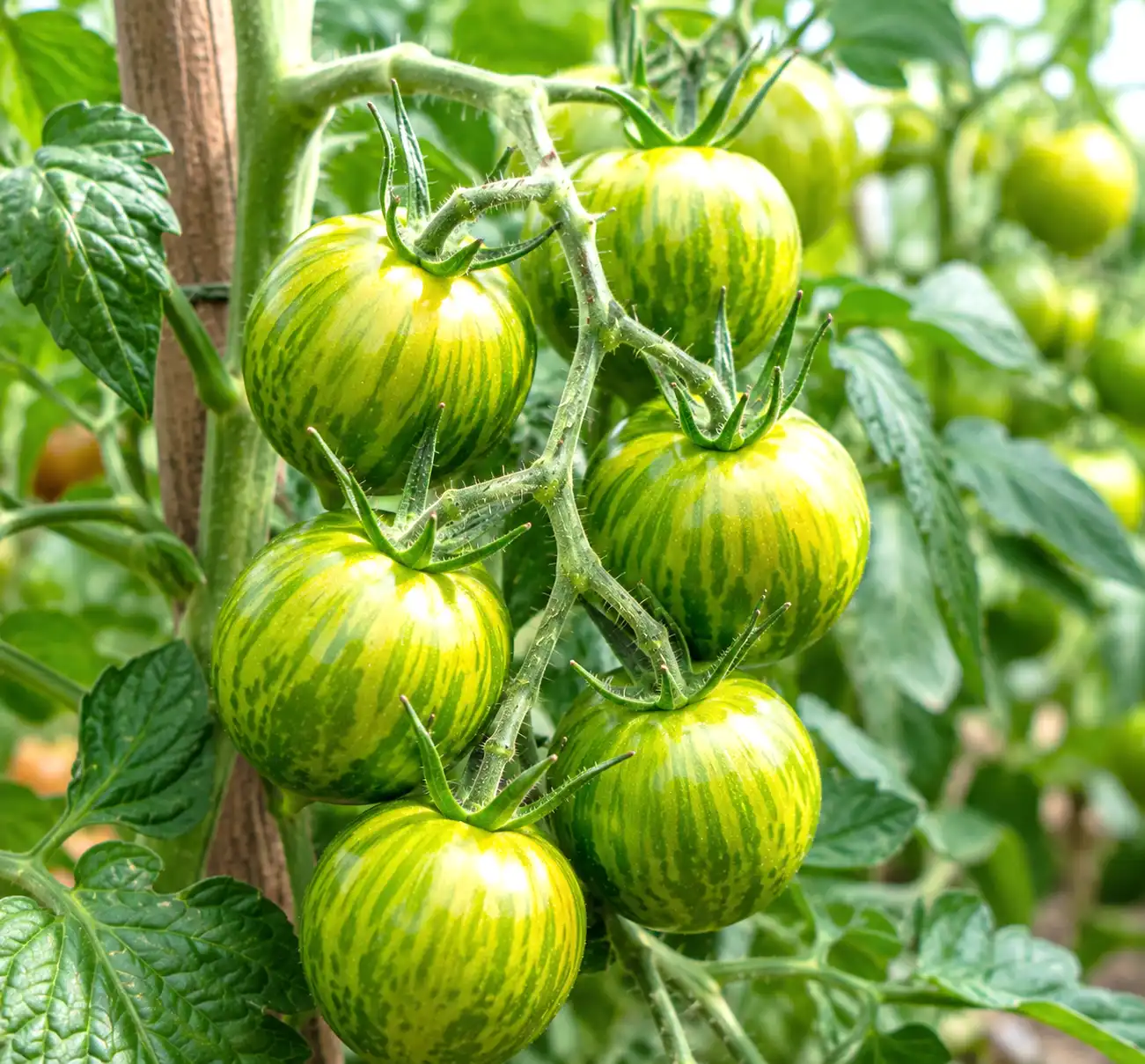 tomates green zebra