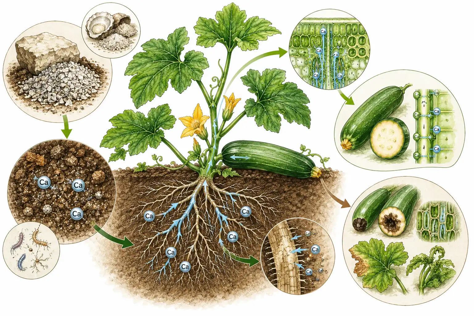 calcium potager