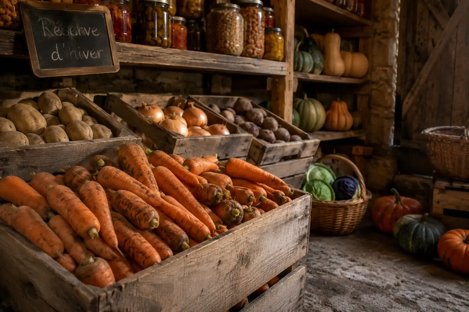 carottes conservation