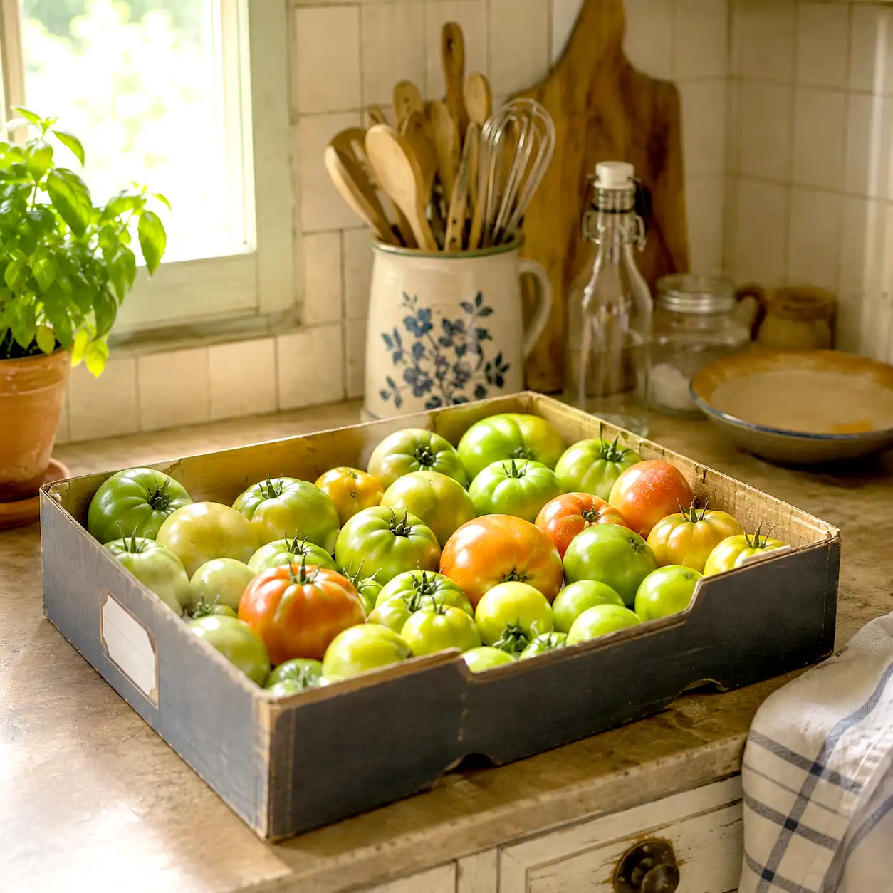 conserver les tomates dans une piece a temperature ambiante