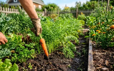 Quand et comment planter les carottes au potager ?
