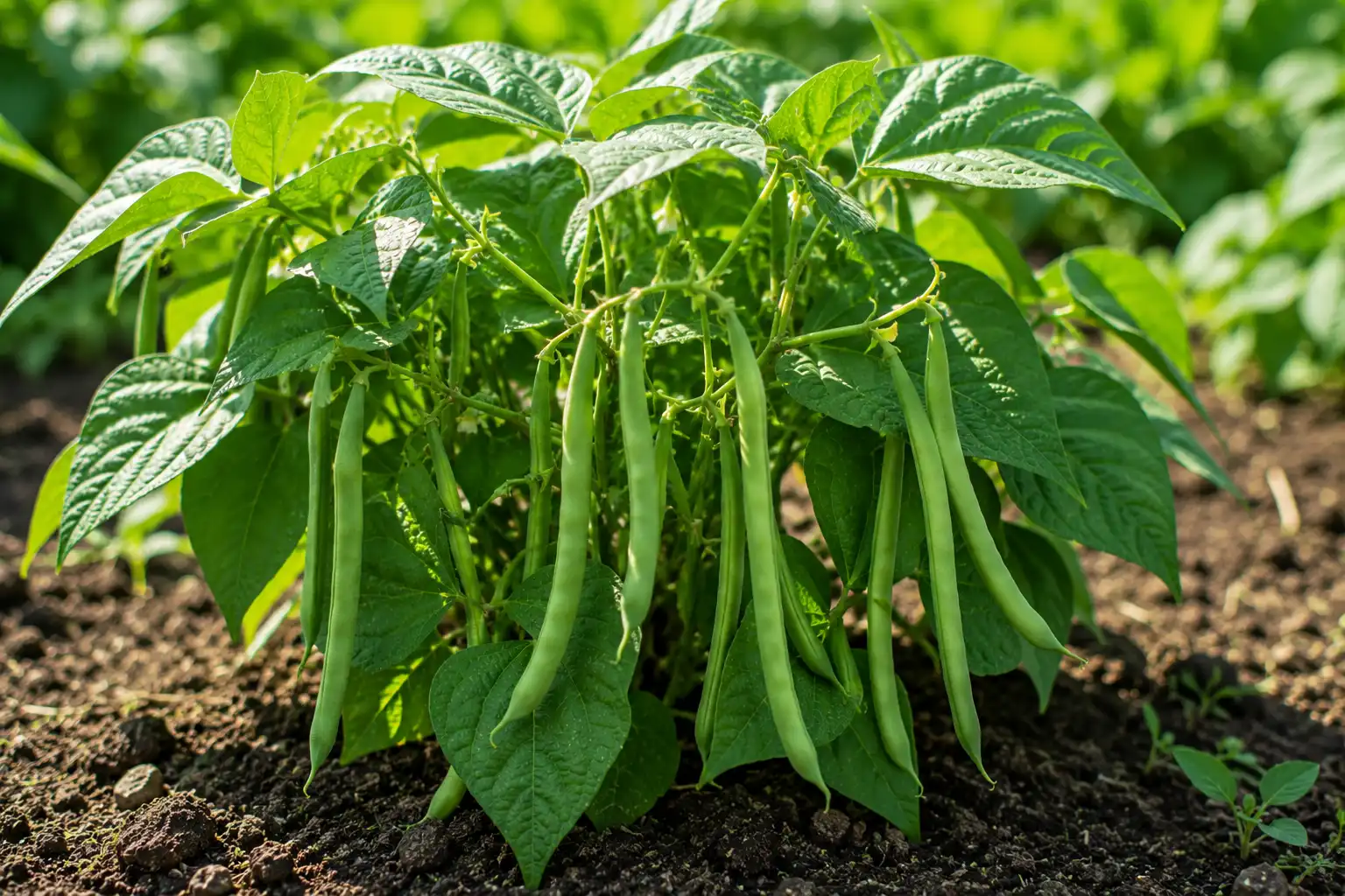 haricots nain potager