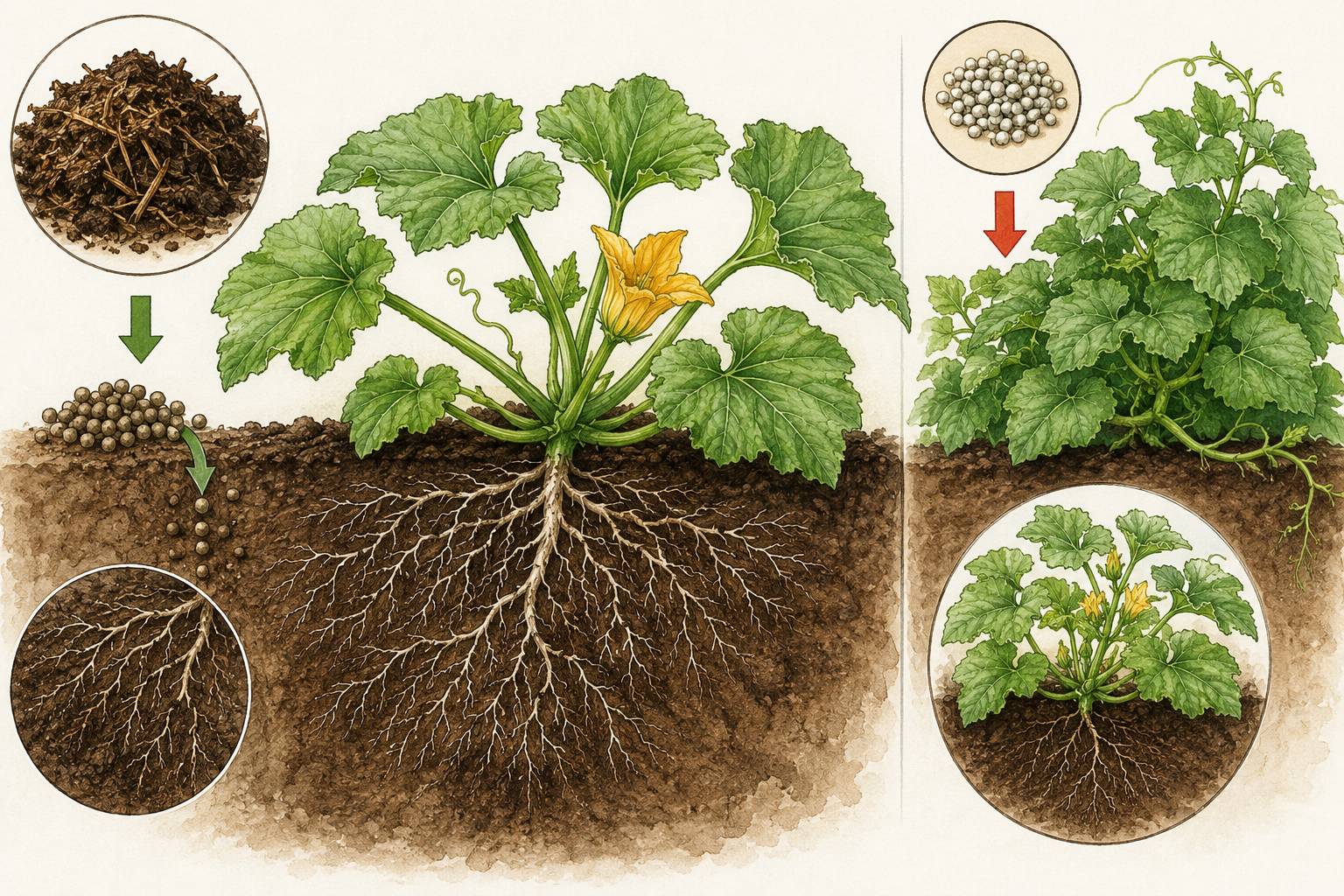 azote au potager