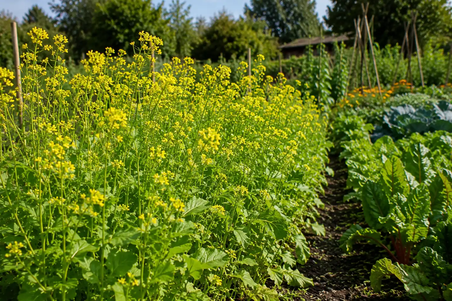 moutarde potager