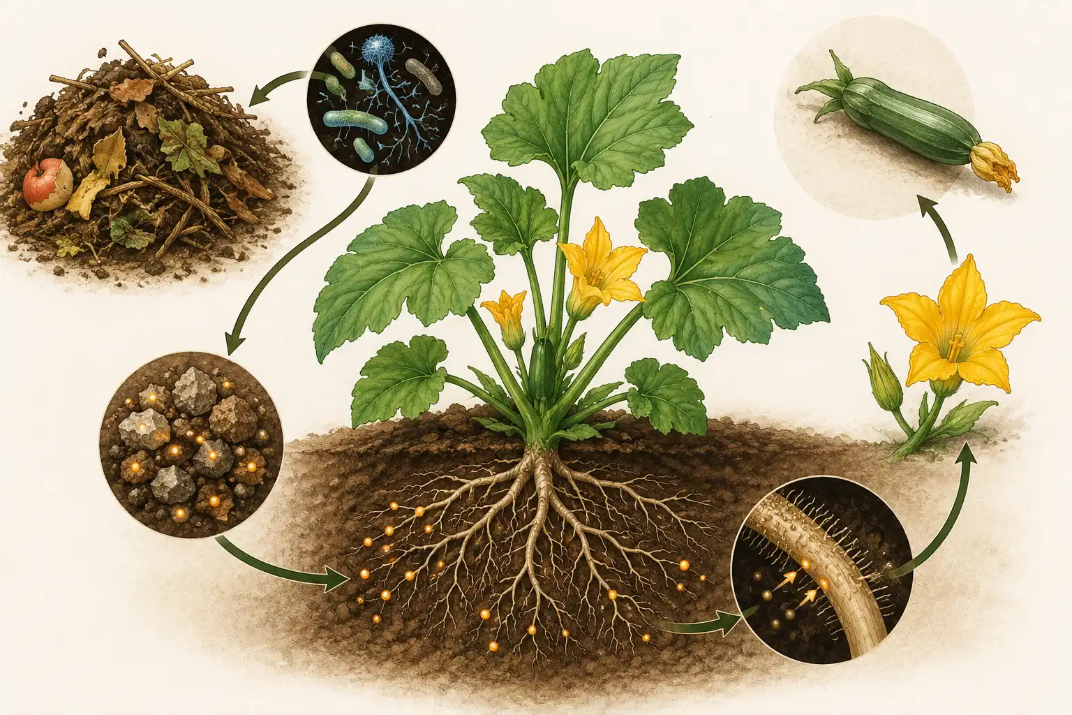 phosphore au potager