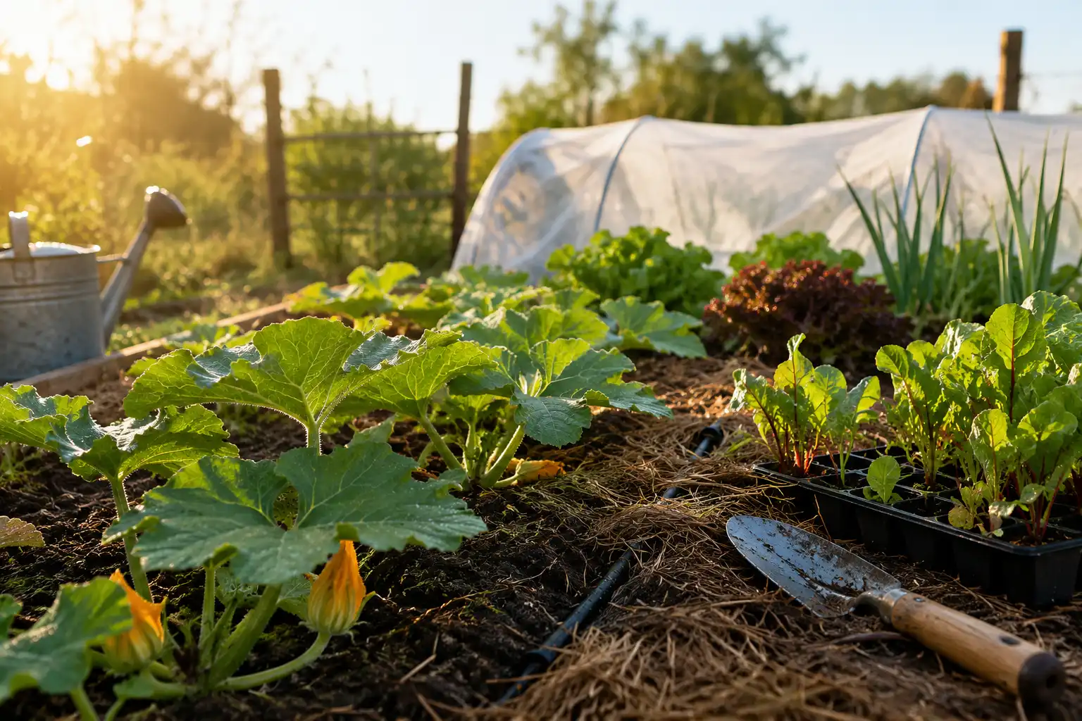planter trop tot courge