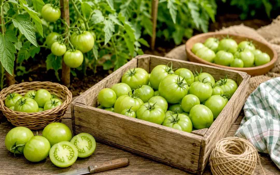 Que faire avec des tomates vertes ?