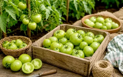 Que faire avec des tomates vertes ?
