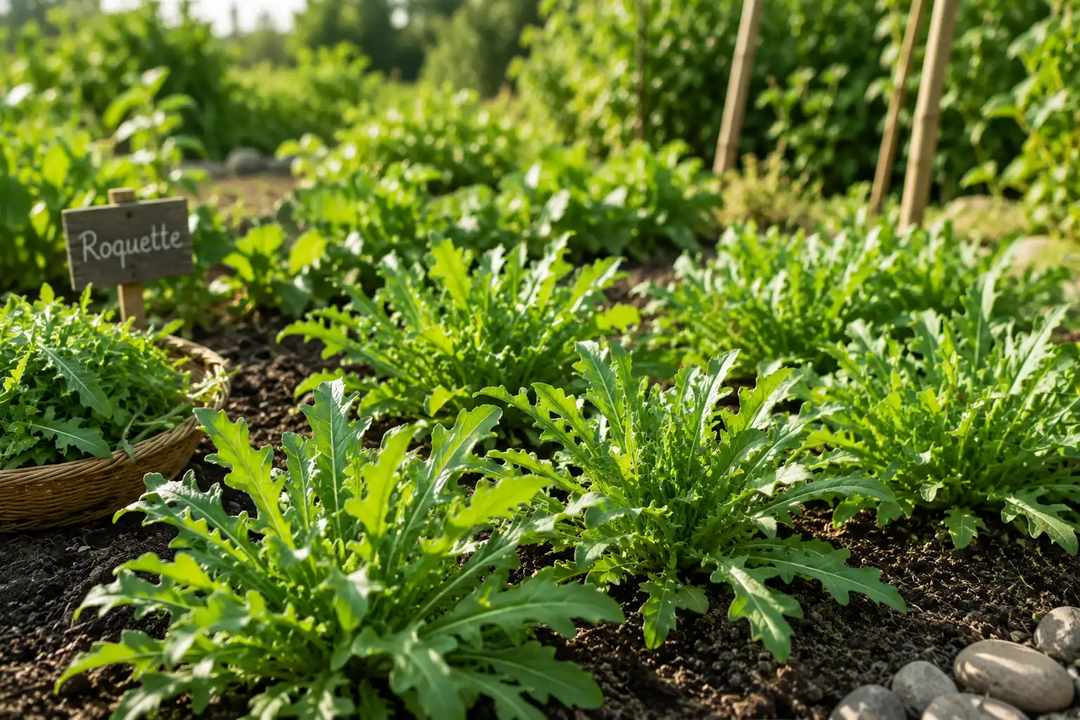 roquettes potager