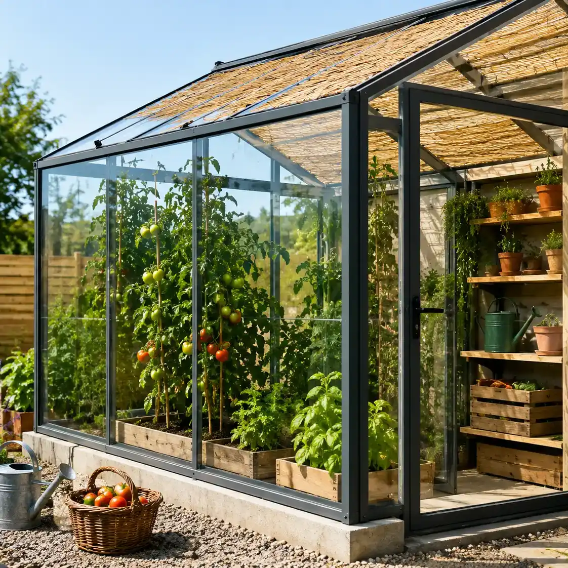 veranda hors gel pour les tomates