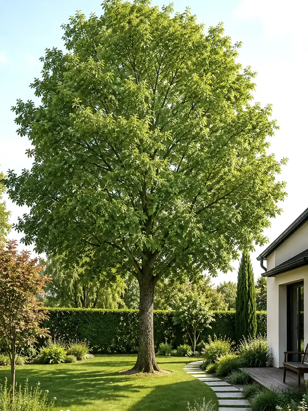 arbre dans jardin