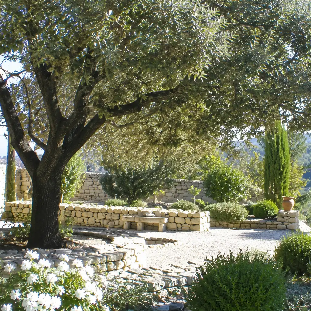 arbre chene vert jardin