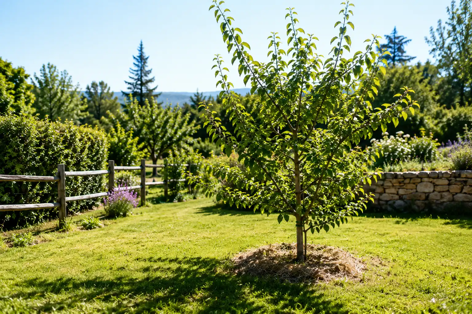choix emplacement arbre fruitier au soleil
