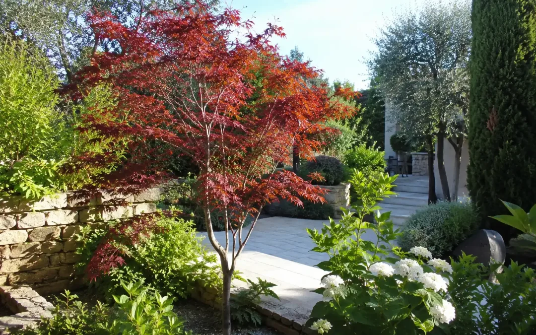 erable japonais jardin provence