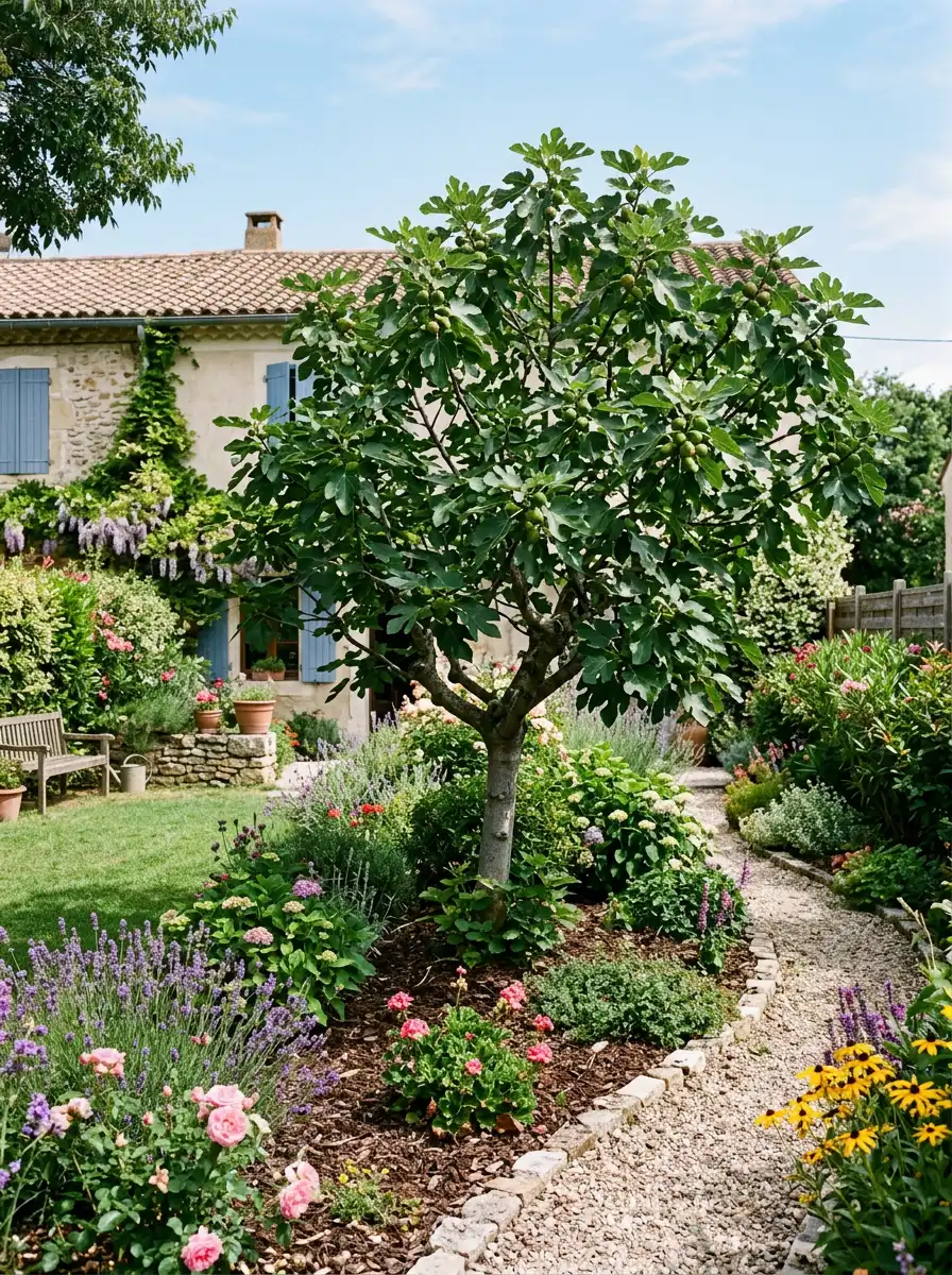figuier dans un jardin