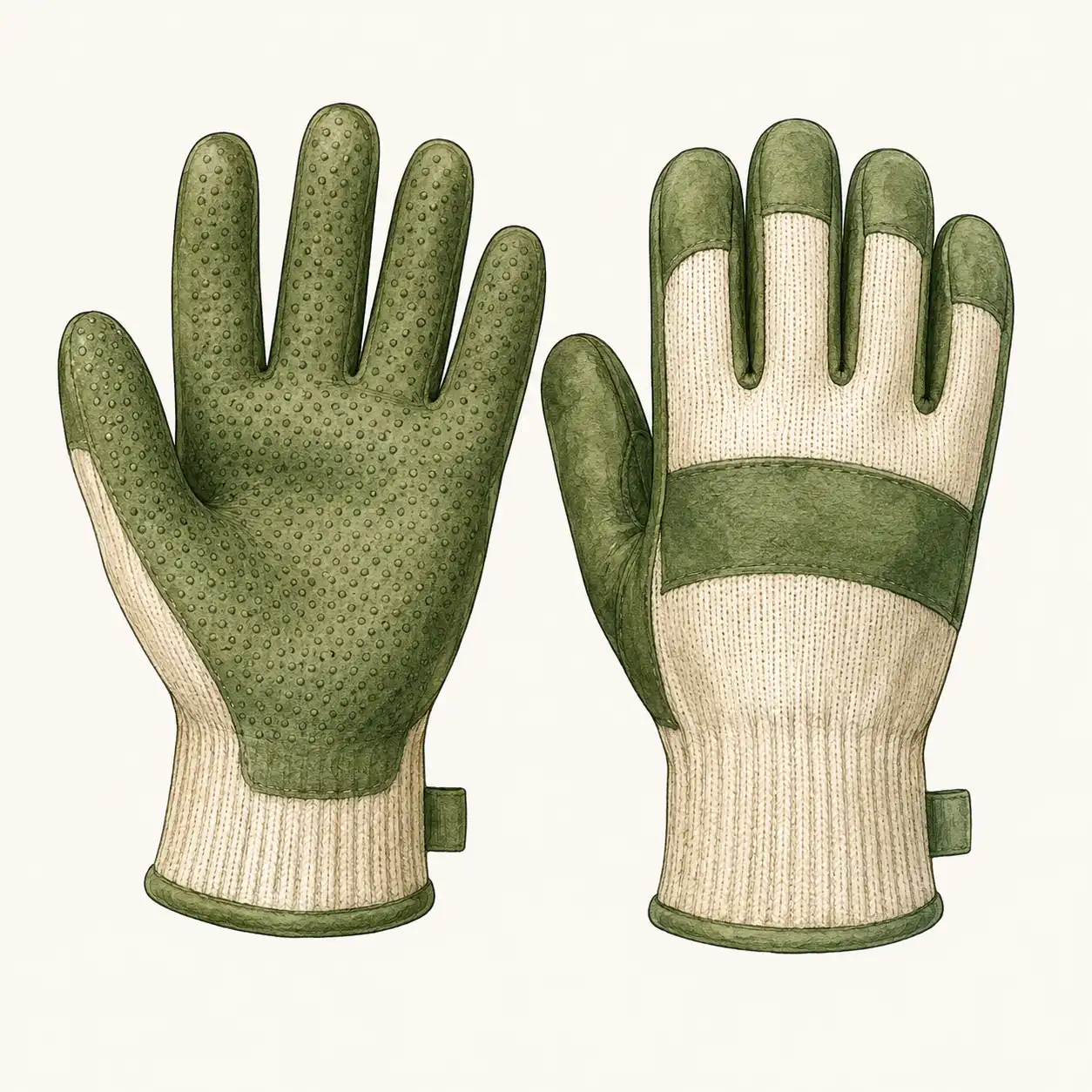 gants de jardinage