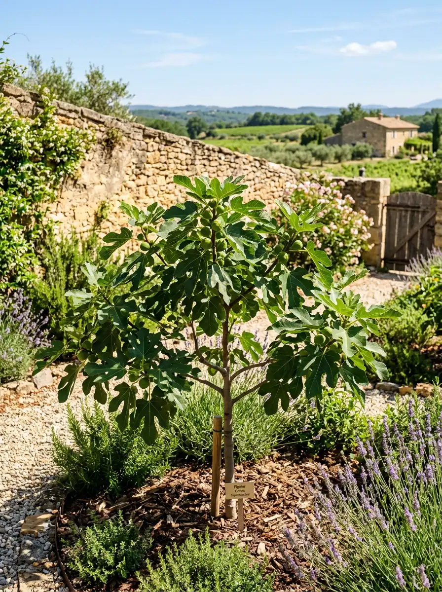 jeune figuier plante plein sud