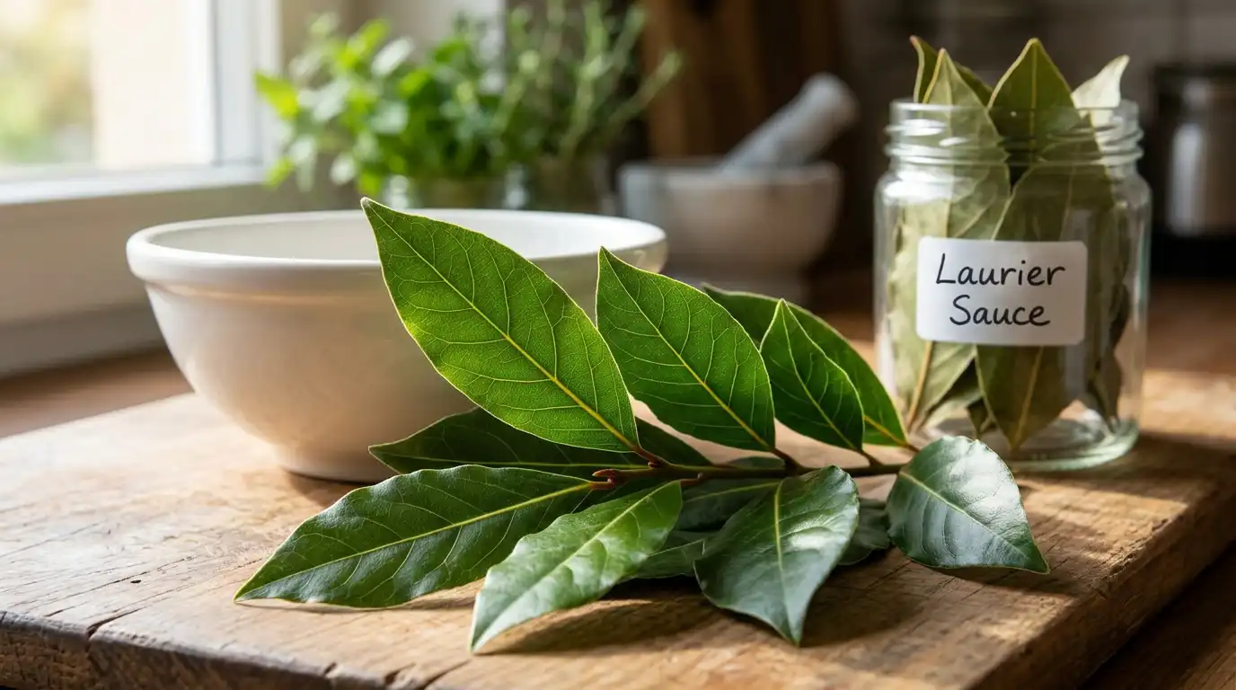 feuilles lauriez sauce
