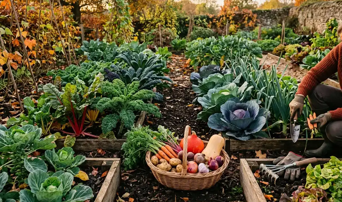 legume automne au potager