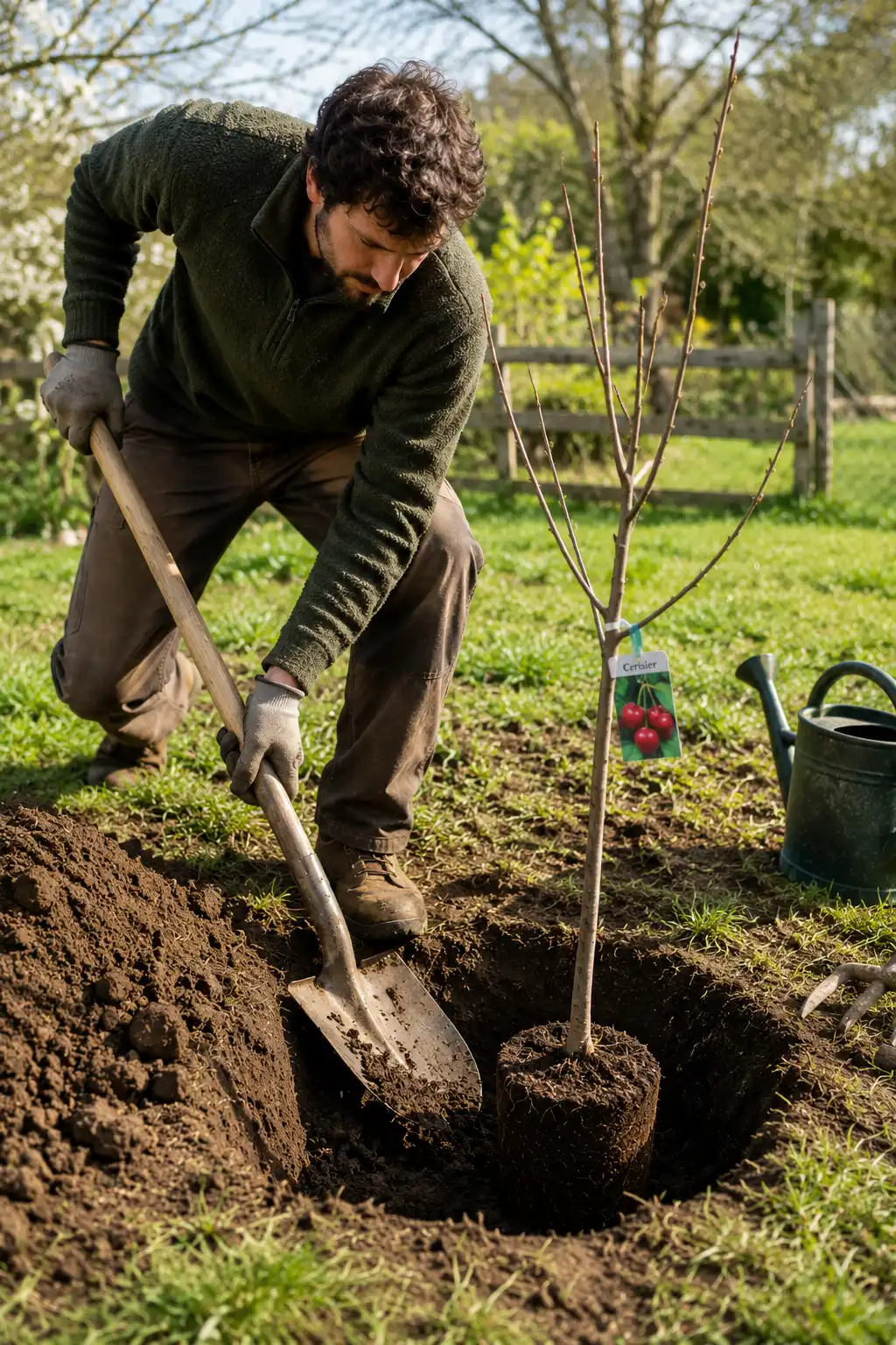 planter cerisier jardin