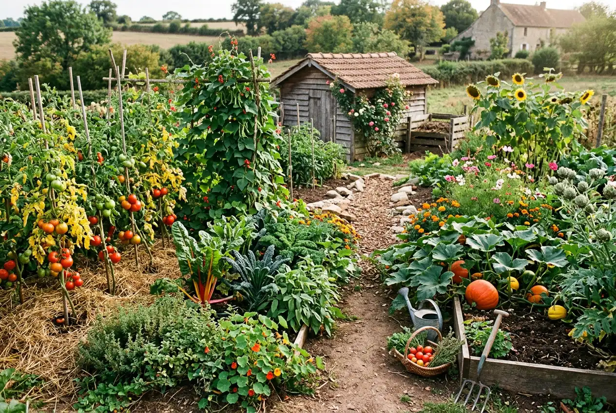potager en septembre