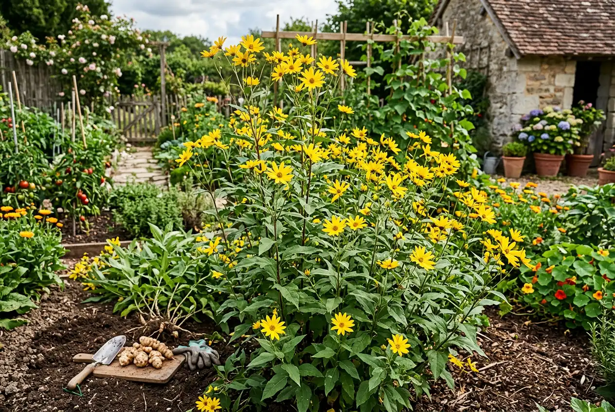 topinambour potager