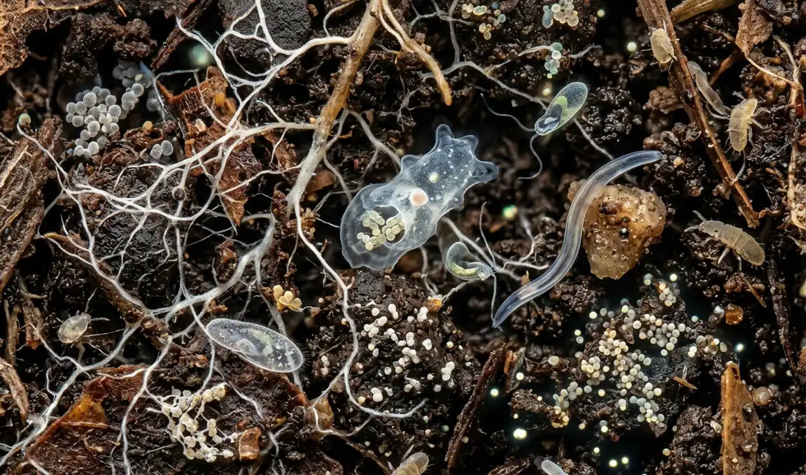 vie du sol potager
