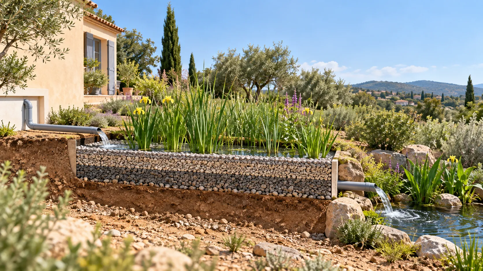 filtration par les plantes